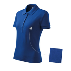 Malfini ADL213 COTTON Galléros női póló (királykék, XL) Malfini