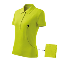 Malfini ADL213 COTTON Galléros női póló (lime, S) Malfini munkaruha