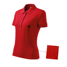Malfini ADL213 COTTON Galléros női póló (piros, XXL) Malfini munkaruha
