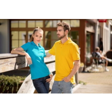 Malfini ADL215 COTTON HEAVY Galléros férfi póló (sárga, 3XL) Malfini