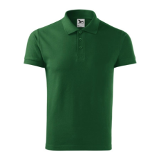 Malfini ADL215 COTTON HEAVY Galléros férfi póló (üvegzöld, 3XL) Malfini