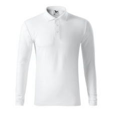 Malfini ADL221 PIQUE Galléros hosszú ujjú férfi póló (fehér, 3XL) Malfini munkaruha