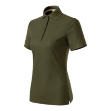 Malfini ADL235 PRIME (GOTS) Galléros női póló (military, XL) Malfini munkaruha