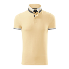 Malfini ADL256 COLLAR UP Galléros férfi póló (bourbon vanília, XL) Malfini