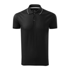 Malfini ADL259 GRAND Galléros férfi póló (fekete, 3XL) Malfini munkaruha