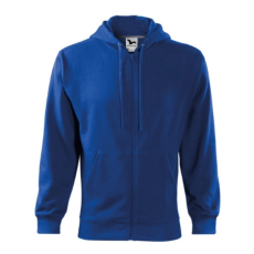 Malfini ADL410 TRENDY ZIPPER Cipzáros férfi pulóver (királykék, M) Malfini
