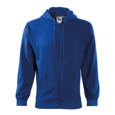 Malfini ADL410 TRENDY ZIPPER Cipzáros férfi pulóver (királykék, XL) Malfini munkaruha