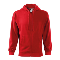 Malfini ADL410 TRENDY ZIPPER Cipzáros férfi pulóver (piros, L) Malfini