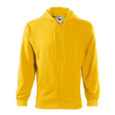 Malfini ADL410 TRENDY ZIPPER Cipzáros férfi pulóver (sárga, L) Malfini