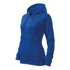 Malfini ADL411 TRENDY ZIPPER Cipzáros női pulóver (királykék, L) Malfini női pulóver, kardigán