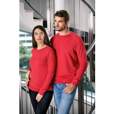 Malfini ADL415 MERGER Férfi pulóver (melírozott piros, XXL) Malfini - KIFUTÓ TERMÉK!!!