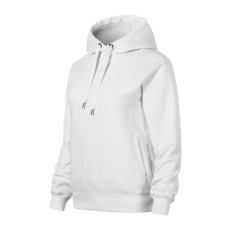 Malfini ADL421 MOON Kapucnis női pulóver (fehér, XL) Malfini