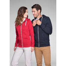 Malfini ADL452 VOYAGE Cipzáros férfi pulóver (tengerkék, 3XL) Malfini munkaruha