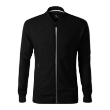 Malfini ADL453 BOMBER Cipzáros férfi pulóver (fekete, XL) Malfini munkaruha