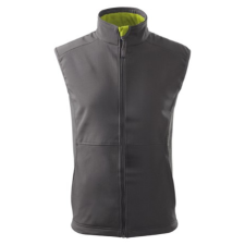 Malfini ADL517 VISION Férfi softshell mellény (acélszürke, L) Malfini munkaruha
