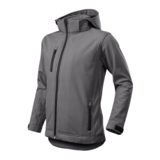 Malfini ADL535 PERFORMANCE Gyerek softshell dzseki (acélszürke, 146 cm/10 éves) Malfini - KIFUTÓ TERMÉK!