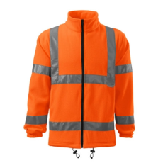 Malfini ADL5V1 HV Jól láthatósági polár dzseki (narancs, 3XL) Malfini