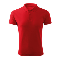 Malfini ADLF03 PIQUE FREE Galléros Férfi póló (piros, XXL) Malfini