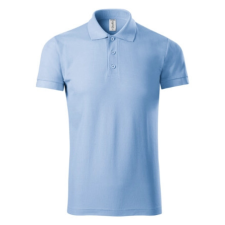 Malfini ADLP21 JOY Galléros férfi póló (égszínkék, XL) Malfini munkaruha