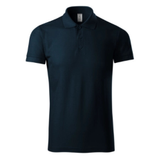 Malfini ADLP21 JOY Galléros férfi póló (tengerkék, 3XL) Malfini
