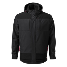 Malfini ADLW55 VERTEX Téli softshell kabát (ébenszürke, 3XL)