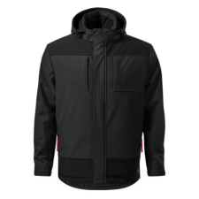 Malfini ADLW55 VERTEX Téli softshell kabát (ébenszürke, M) munkaruha