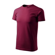 Malfini Basic póló férfi garnet XL