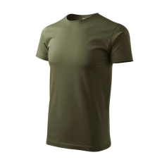 Malfini Basic póló férfi military XL