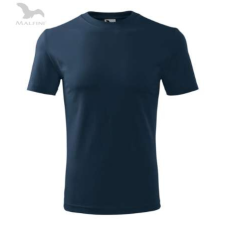 Malfini Classic New pamut póló unisex tengerészkék L férfi póló