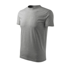Malfini Classic póló unisex sötétszürke melírozott XL munkaruha