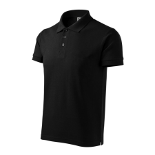 Malfini Cotton Heavy galléros póló férfi fekete 2XL munkaruha