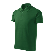Malfini Cotton Heavy galléros póló férfi üvegzöld 2XL munkaruha