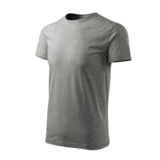 Malfini F29 Malfini Férfi Basic Free póló sötétszürke melírozott - 3XL