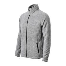 Malfini Férfi mikro polár, Shift (GRS) 850, Malfini 2XL ezüst melange férfi pulóver, kardigán