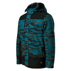 Malfini Férfi téli softshell kabát, Vertex Camo W56, Malfini M GREY CAMOUFLAGE