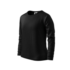 Malfini Fit-T LS póló gyerek fekete 122 cm/6 éves munkaruha