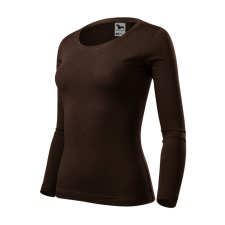 Malfini Fit-T LS póló női kávé L munkaruha