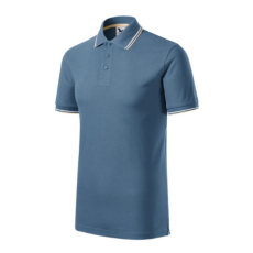 Malfini Galléros póló férfi Focus 232 farmerkék L méret