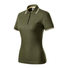 Malfini Galléros póló női Focus 233 military XL méret munkaruha