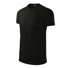 Malfini Heavy V-neck póló unisex fekete XL