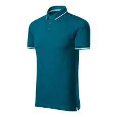Malfini Perfection plain galléros póló férfi petrol kék 2XL