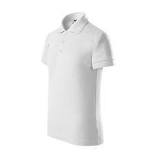 Malfini Pique Polo galléros póló gyerek fehér 146 cm/10 éves munkaruha