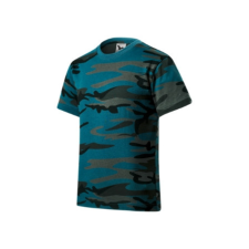 Malfini Póló gyerek Camouflage 149 camouflage petrol 122 cm/6 éves méret gyerek póló