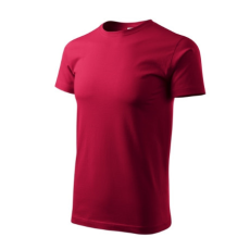 Malfini Póló unisex Heavy New 137 marlboro piros XL méret
