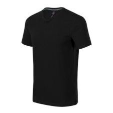 MALFINI Premium Action V-neck póló férfi fekete 2XL munkaruha