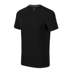 MALFINI Premium Action V-neck póló férfi fekete M