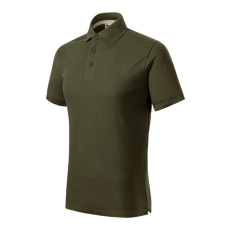Malfini Prime (GOTS) galléros póló férfi military S