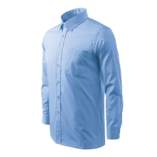 Malfini Style LS ing férfi égszínkék L
