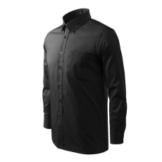 Malfini Style LS ing férfi fekete 3XL