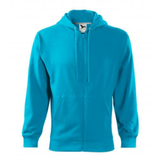 Malfini Trendy Zipper felső férfi türkiz S
